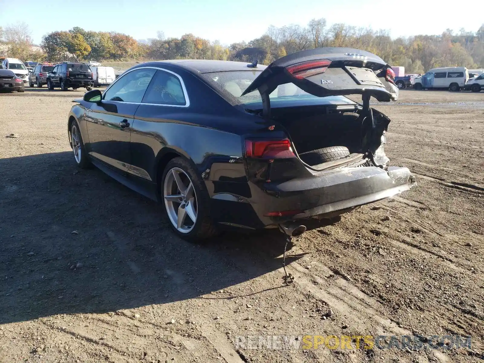 3 Photograph of a damaged car WAUSNAF56KA059468 AUDI A5 2019