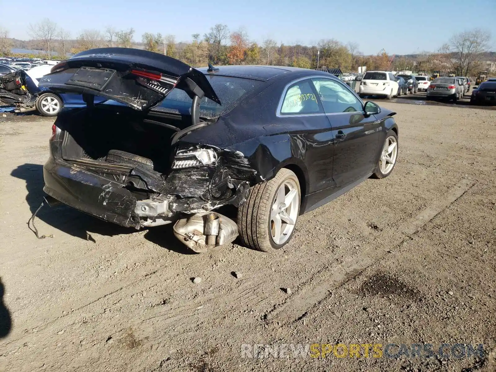 4 Photograph of a damaged car WAUSNAF56KA059468 AUDI A5 2019