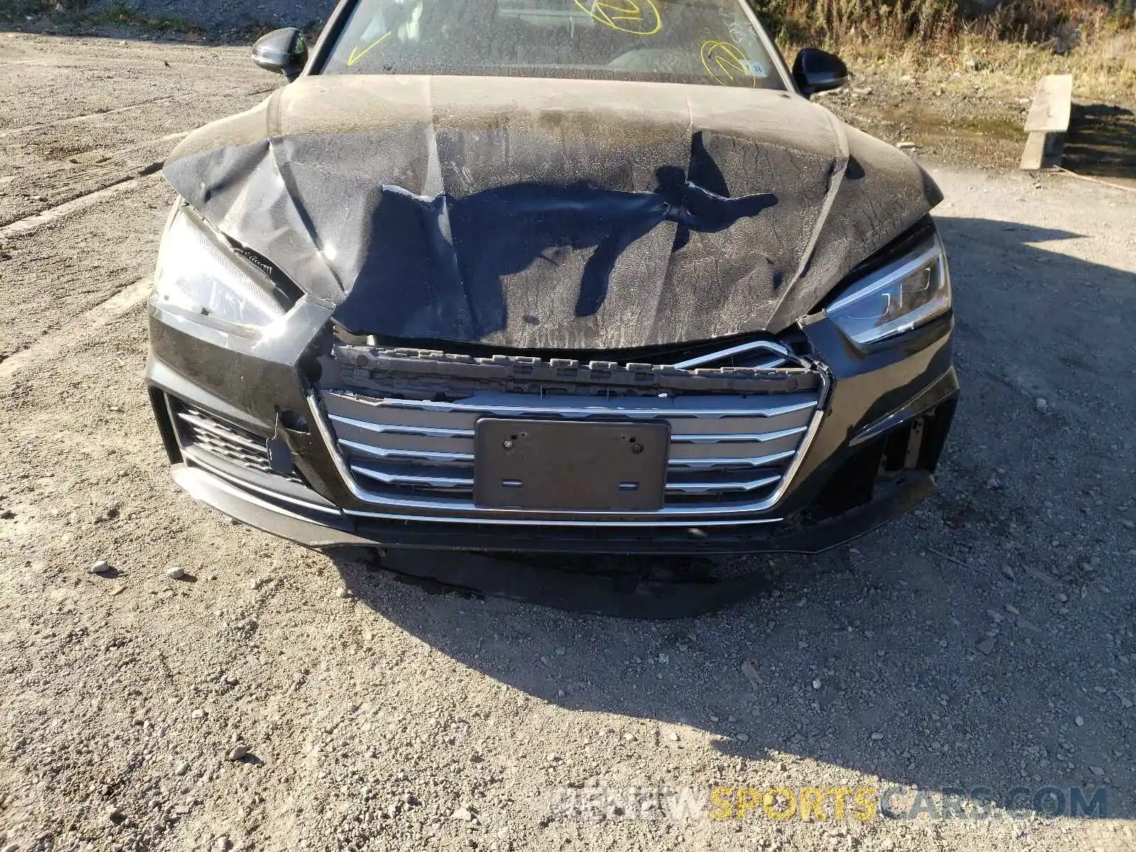 9 Фотография поврежденного автомобиля WAUSNAF56KA059468 AUDI A5 2019