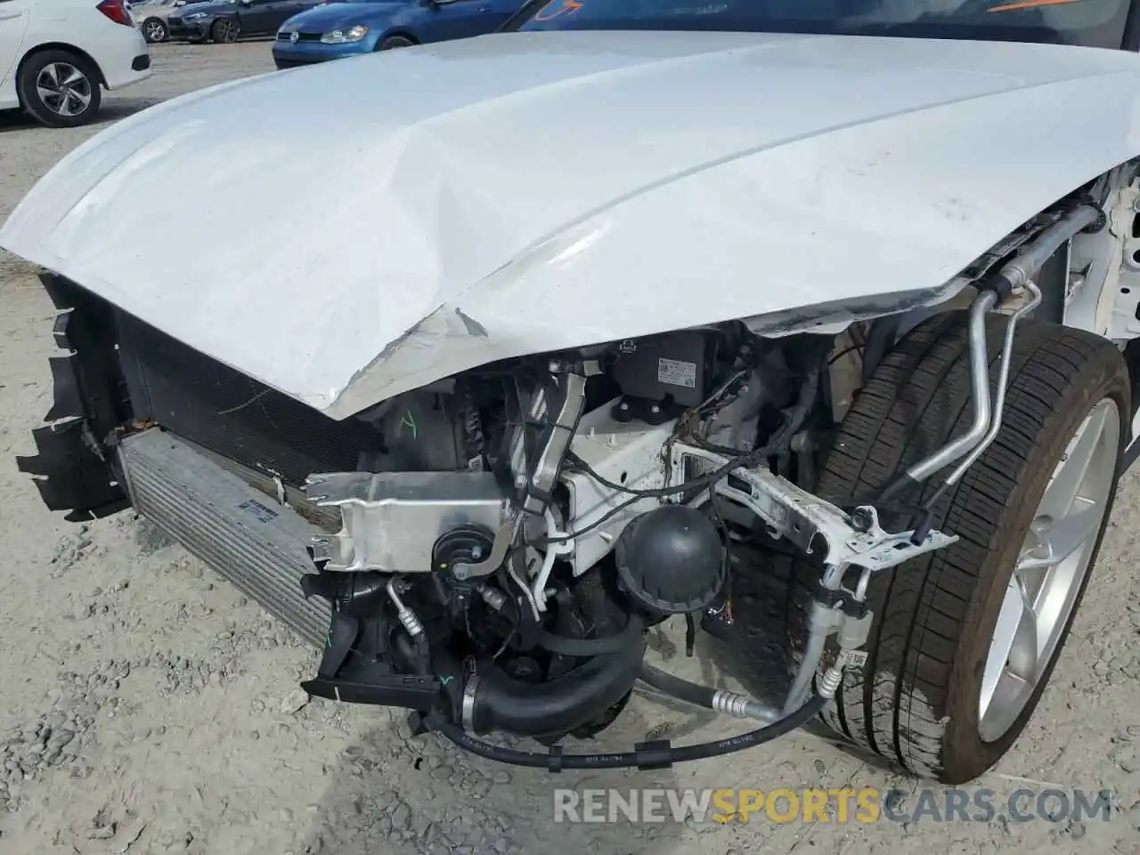 9 Photograph of a damaged car WAUSNAF58KA038170 AUDI A5 2019