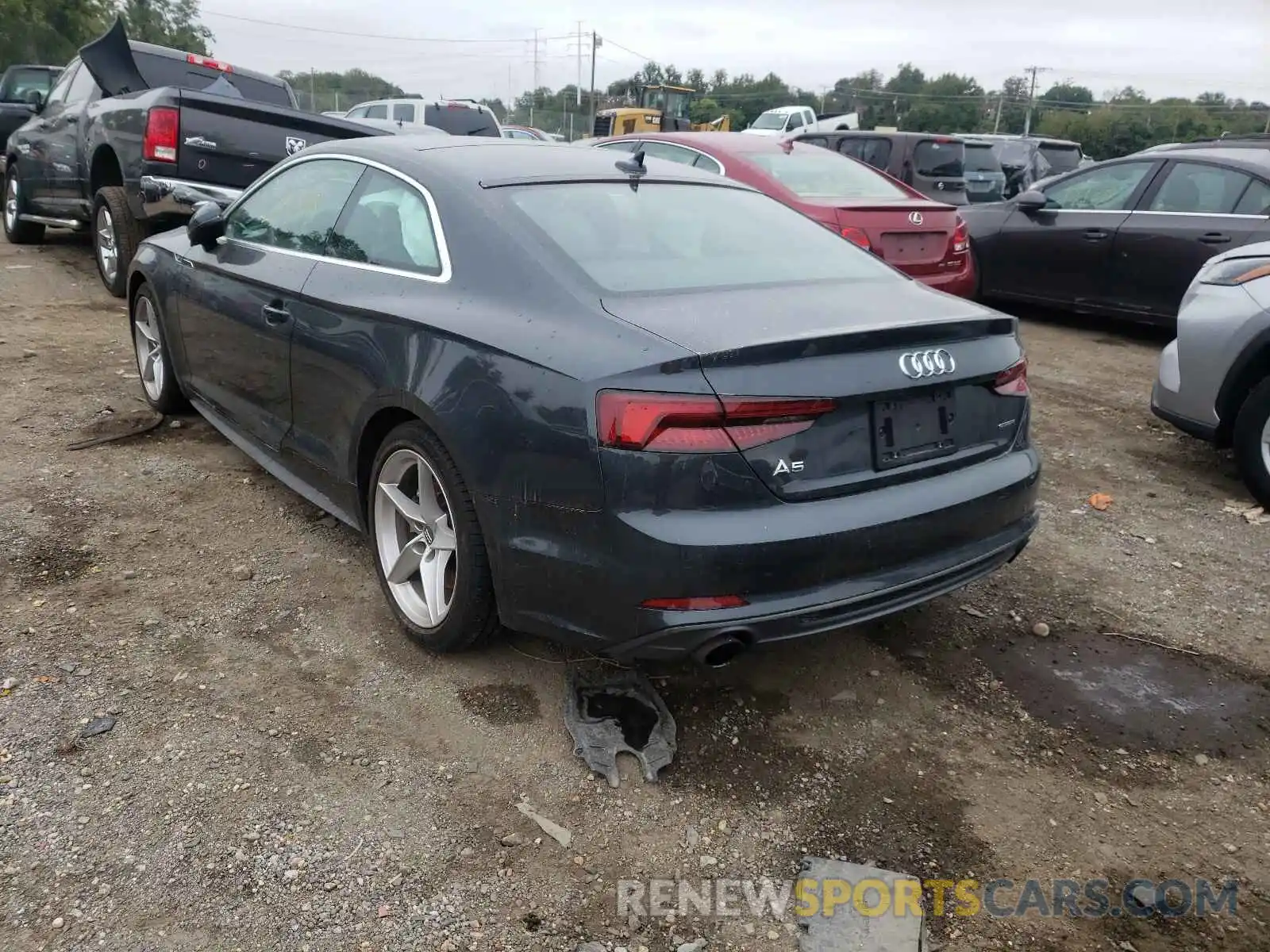 3 Photograph of a damaged car WAUTNAF50KA009394 AUDI A5 2019