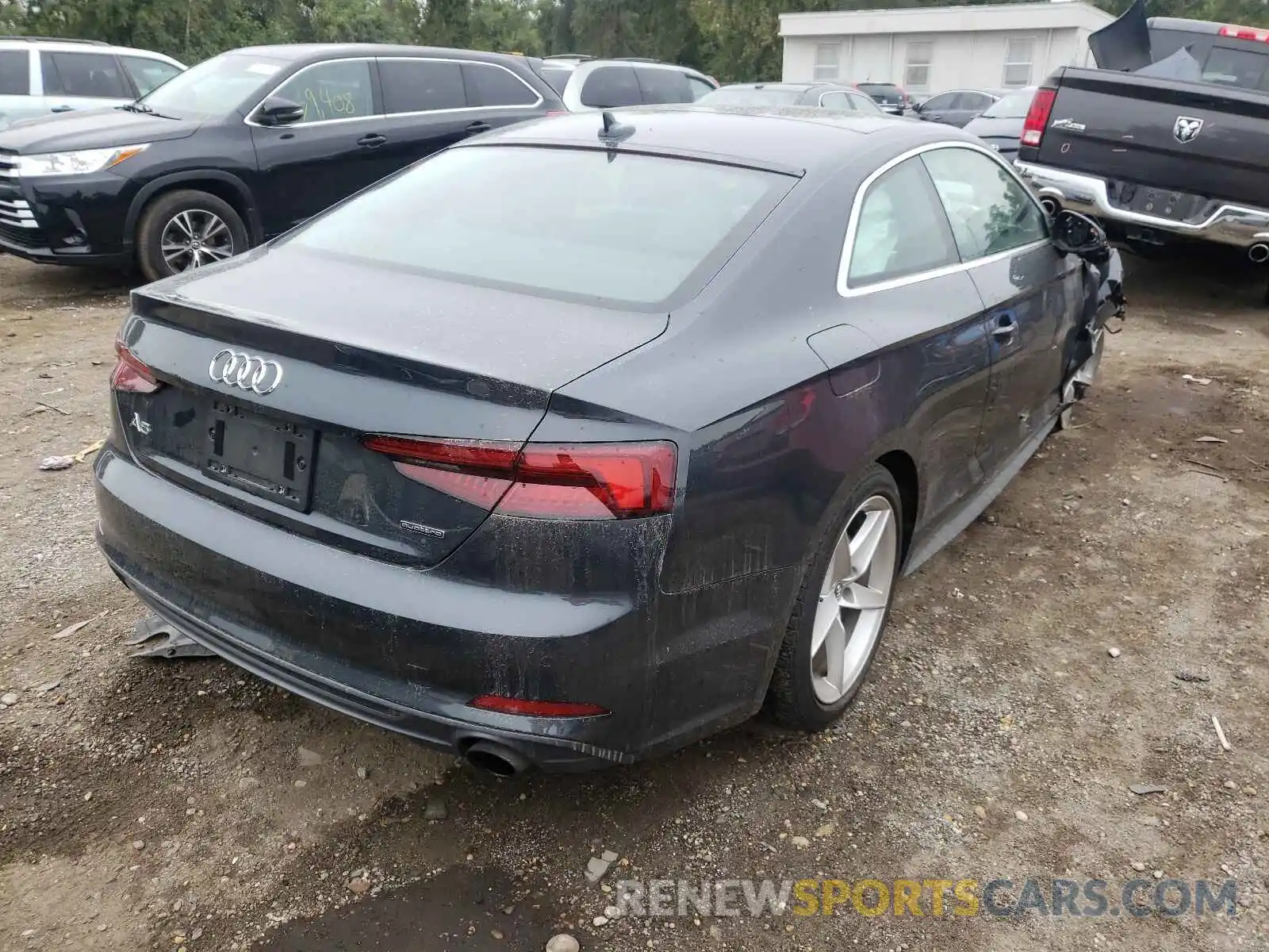 4 Photograph of a damaged car WAUTNAF50KA009394 AUDI A5 2019