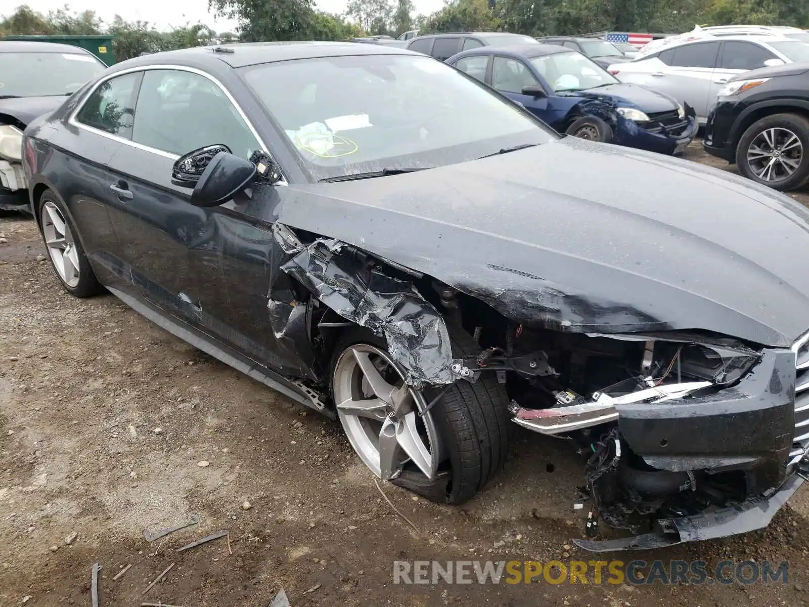 9 Photograph of a damaged car WAUTNAF50KA009394 AUDI A5 2019