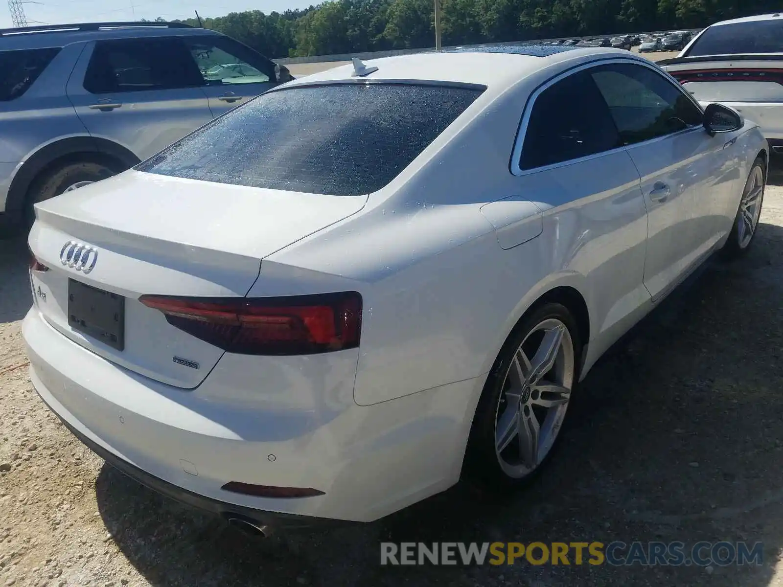 4 Photograph of a damaged car WAUTNAF50KA089229 AUDI A5 2019