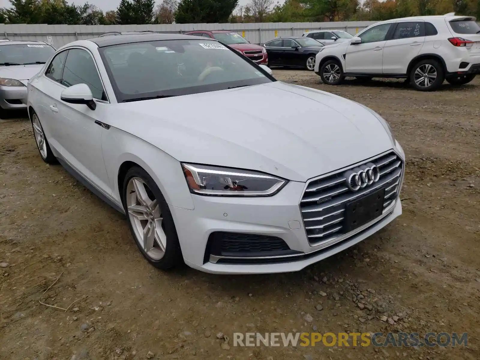 1 Photograph of a damaged car WAUTNAF51KA046325 AUDI A5 2019