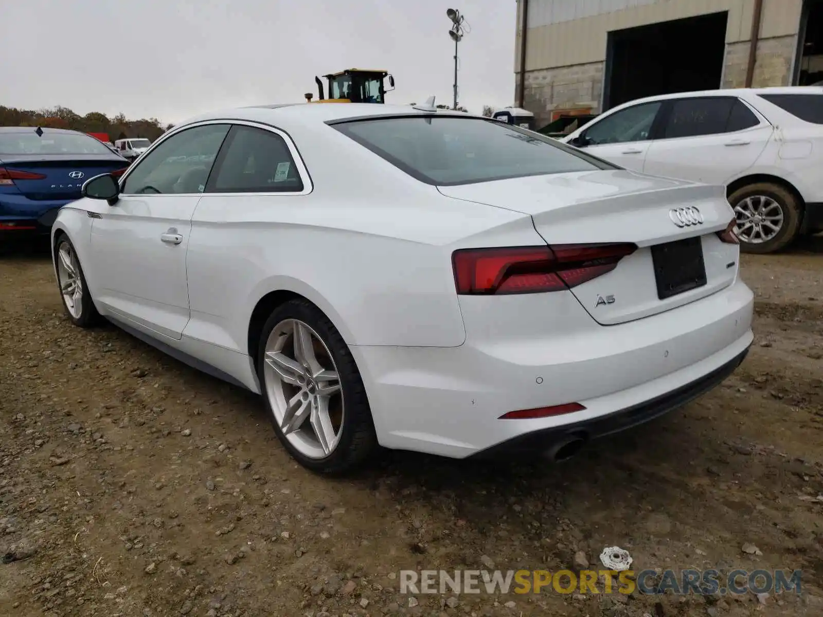 3 Фотография поврежденного автомобиля WAUTNAF51KA046325 AUDI A5 2019