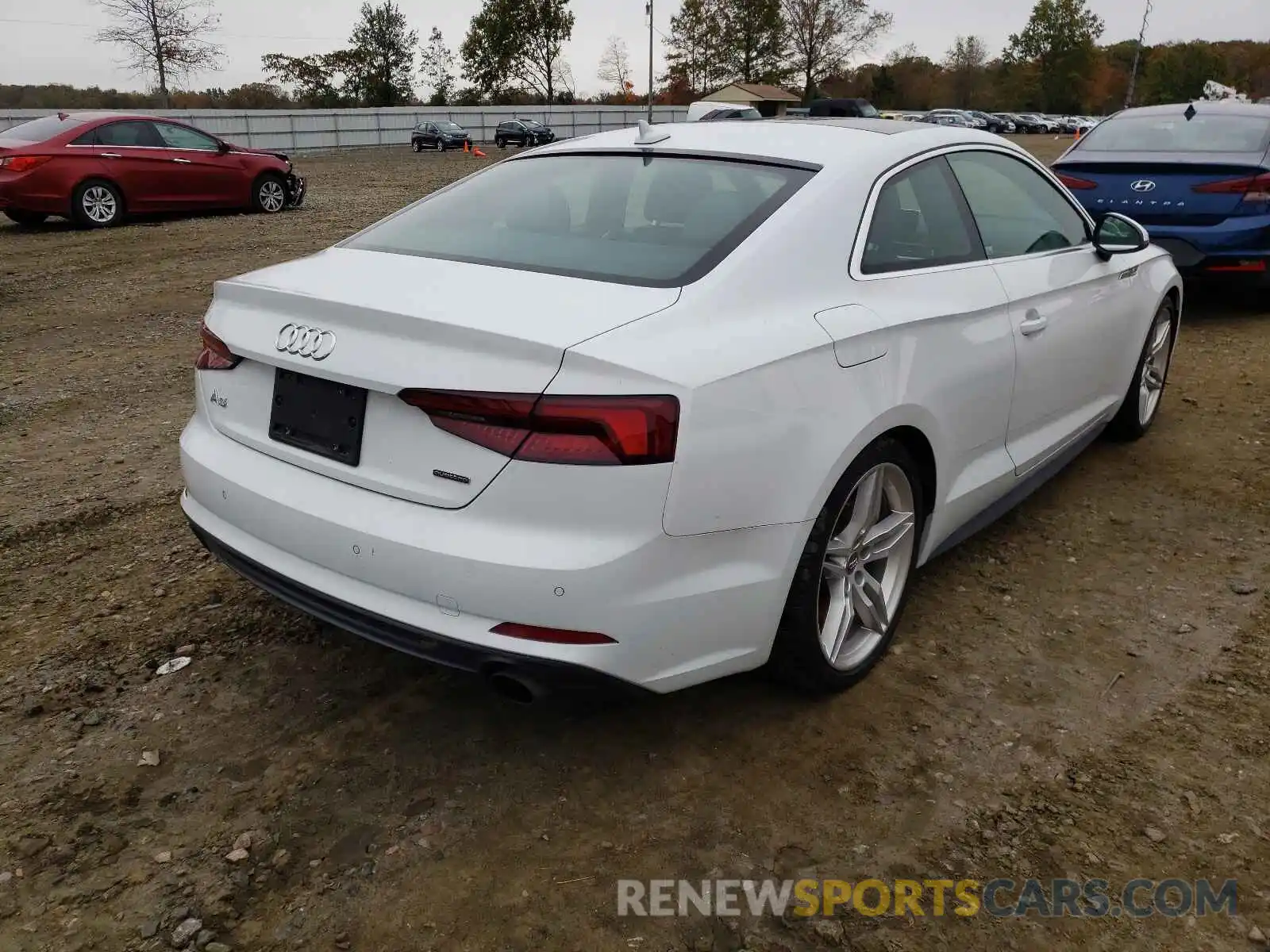 4 Photograph of a damaged car WAUTNAF51KA046325 AUDI A5 2019