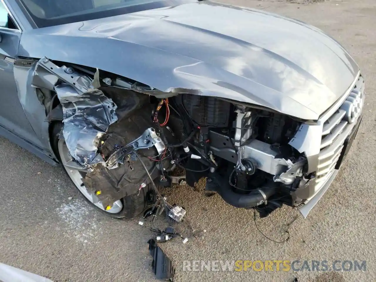 9 Photograph of a damaged car WAUTNAF52KA009722 AUDI A5 2019