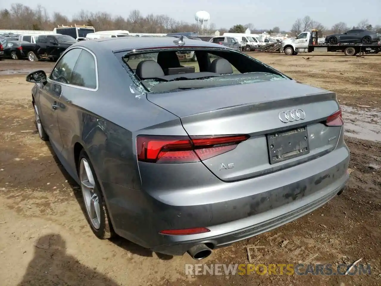 3 Photograph of a damaged car WAUTNAF52KA027251 AUDI A5 2019