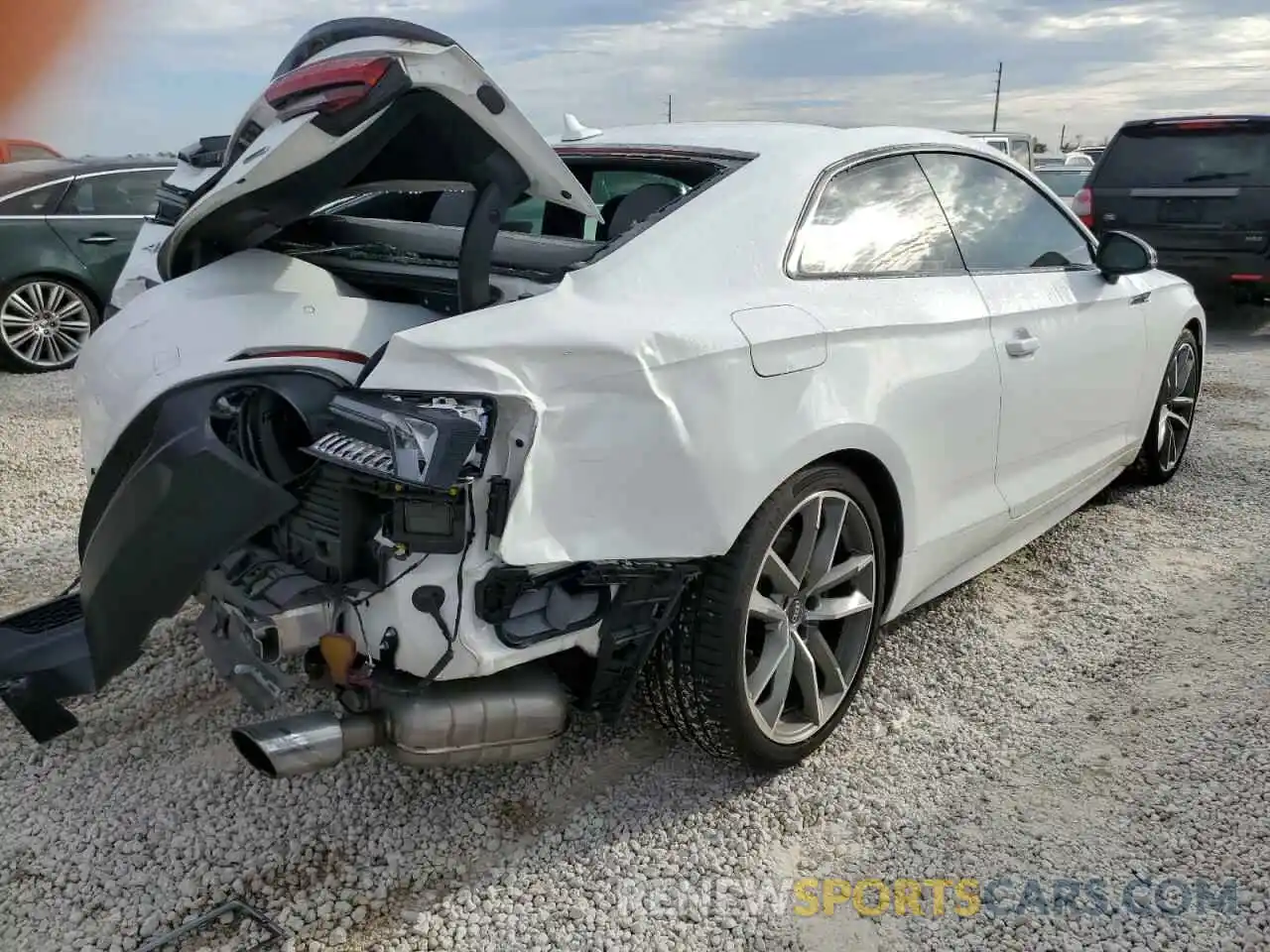 4 Photograph of a damaged car WAUTNAF53KA015397 AUDI A5 2019