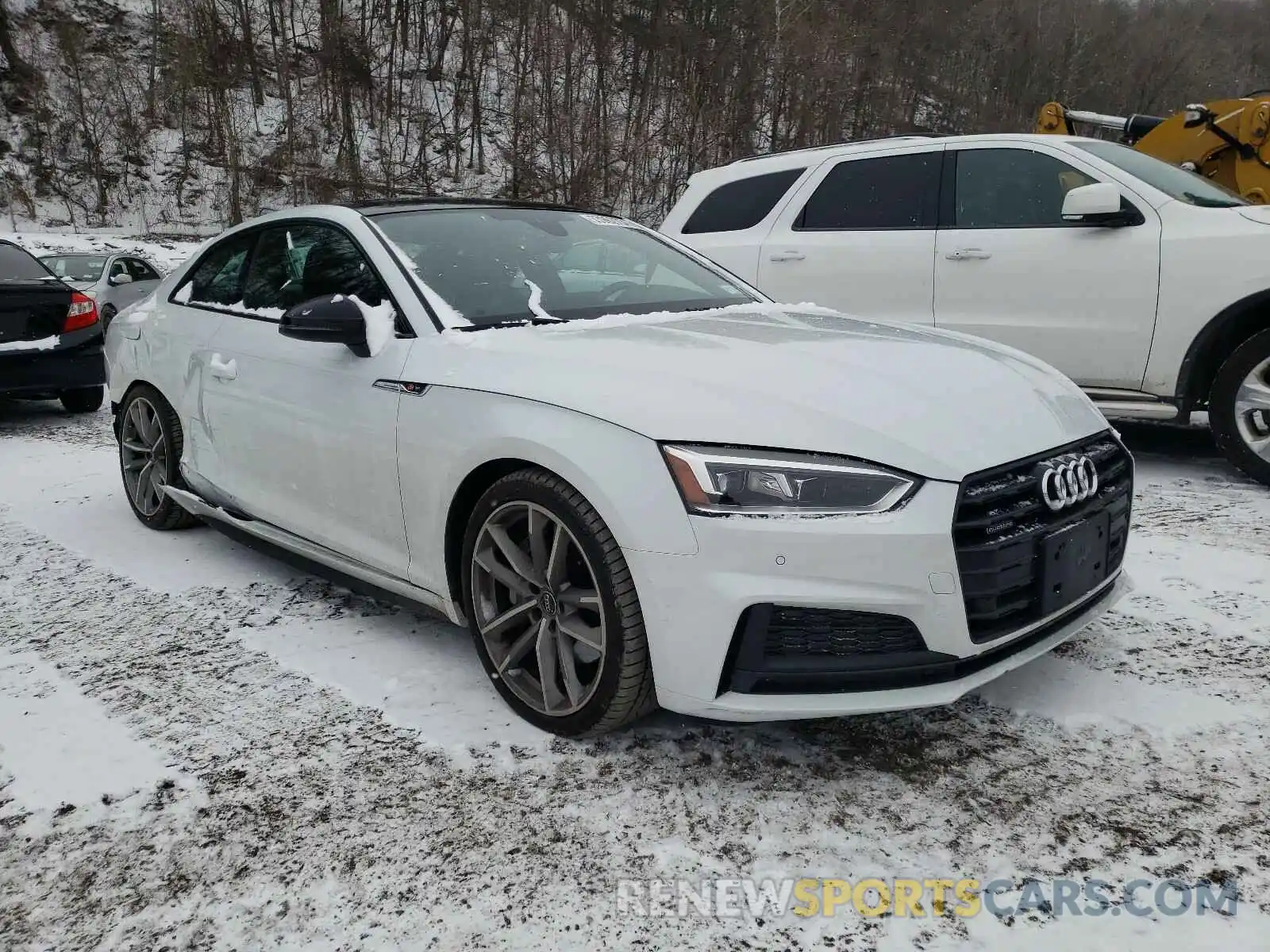 1 Photograph of a damaged car WAUTNAF53KA021894 AUDI A5 2019