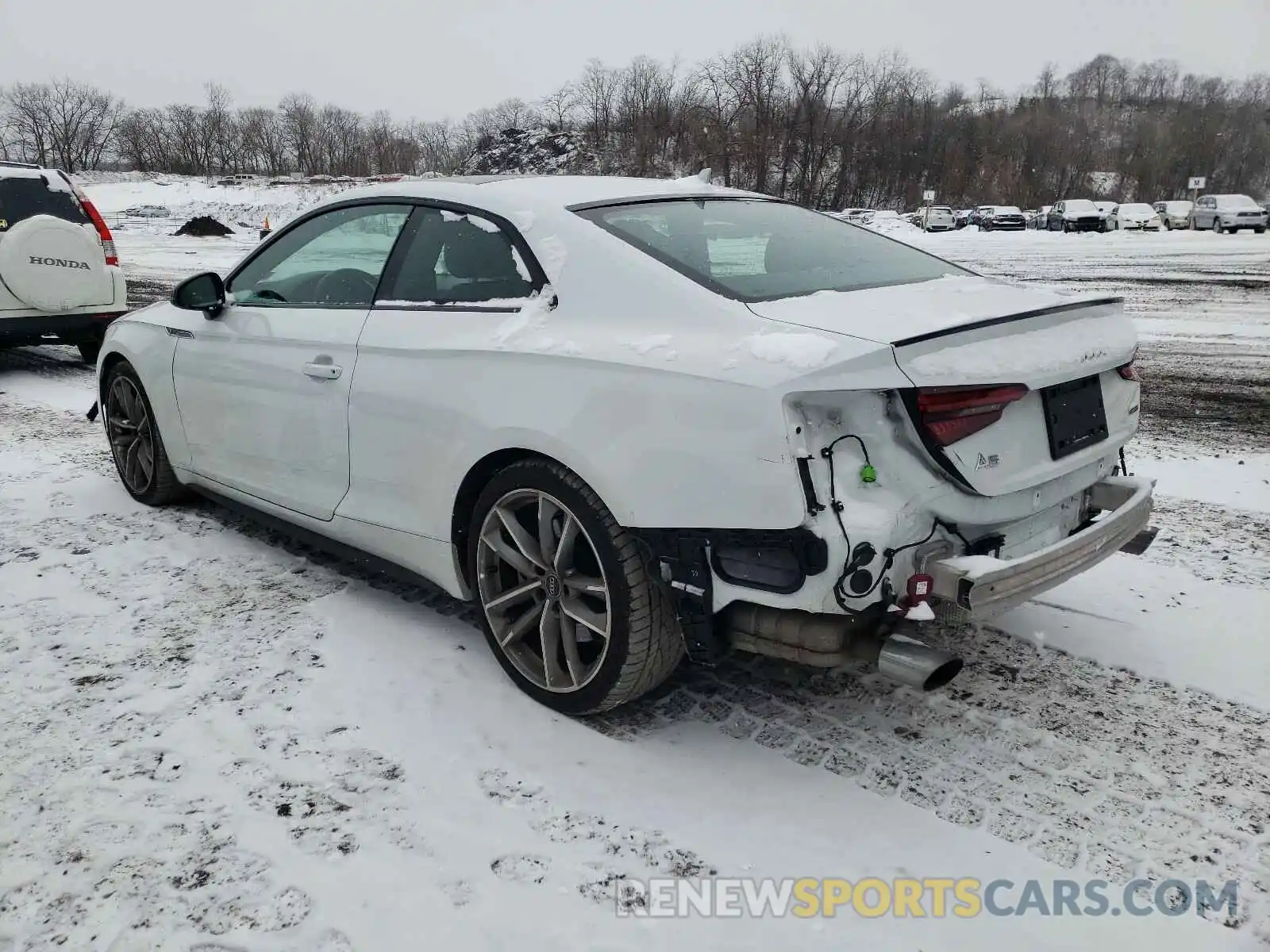 3 Photograph of a damaged car WAUTNAF53KA021894 AUDI A5 2019