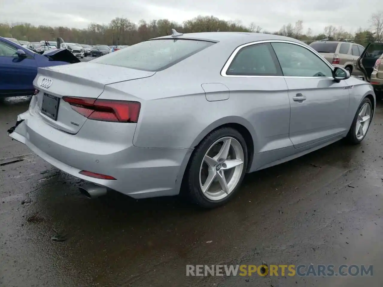 4 Photograph of a damaged car WAUTNAF54KA007552 AUDI A5 2019