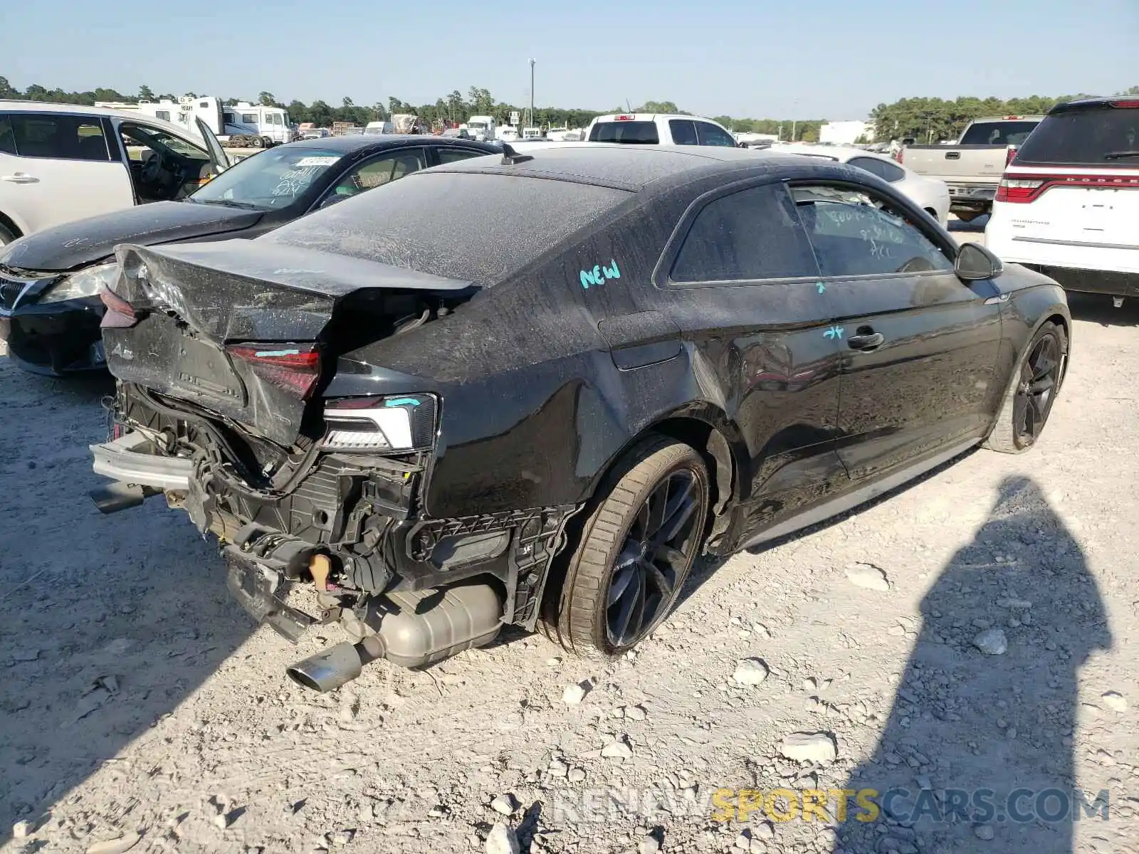 4 Photograph of a damaged car WAUTNAF54KA011696 AUDI A5 2019