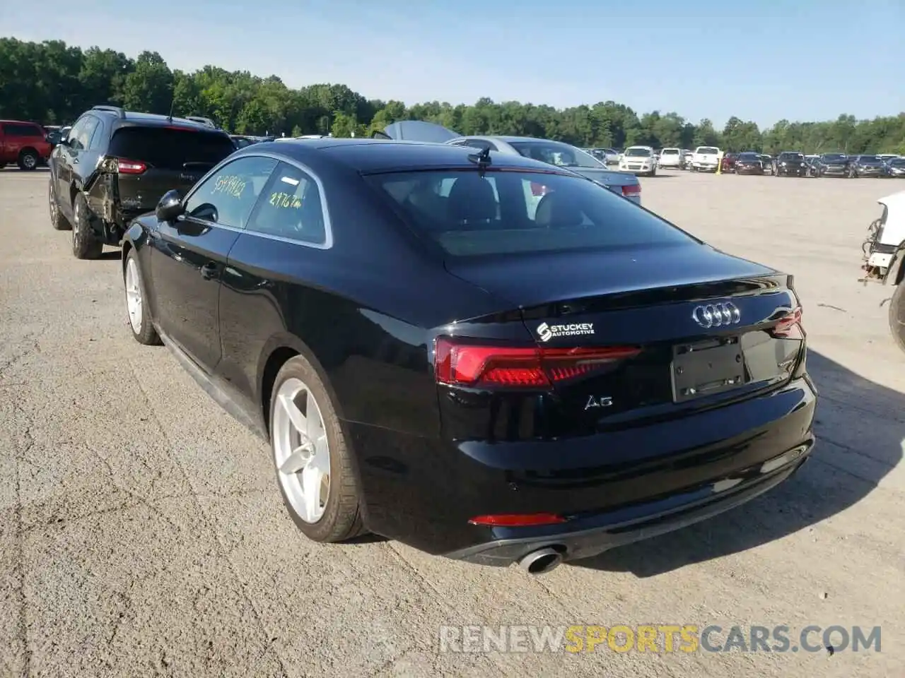 3 Photograph of a damaged car WAUTNAF55KA012419 AUDI A5 2019