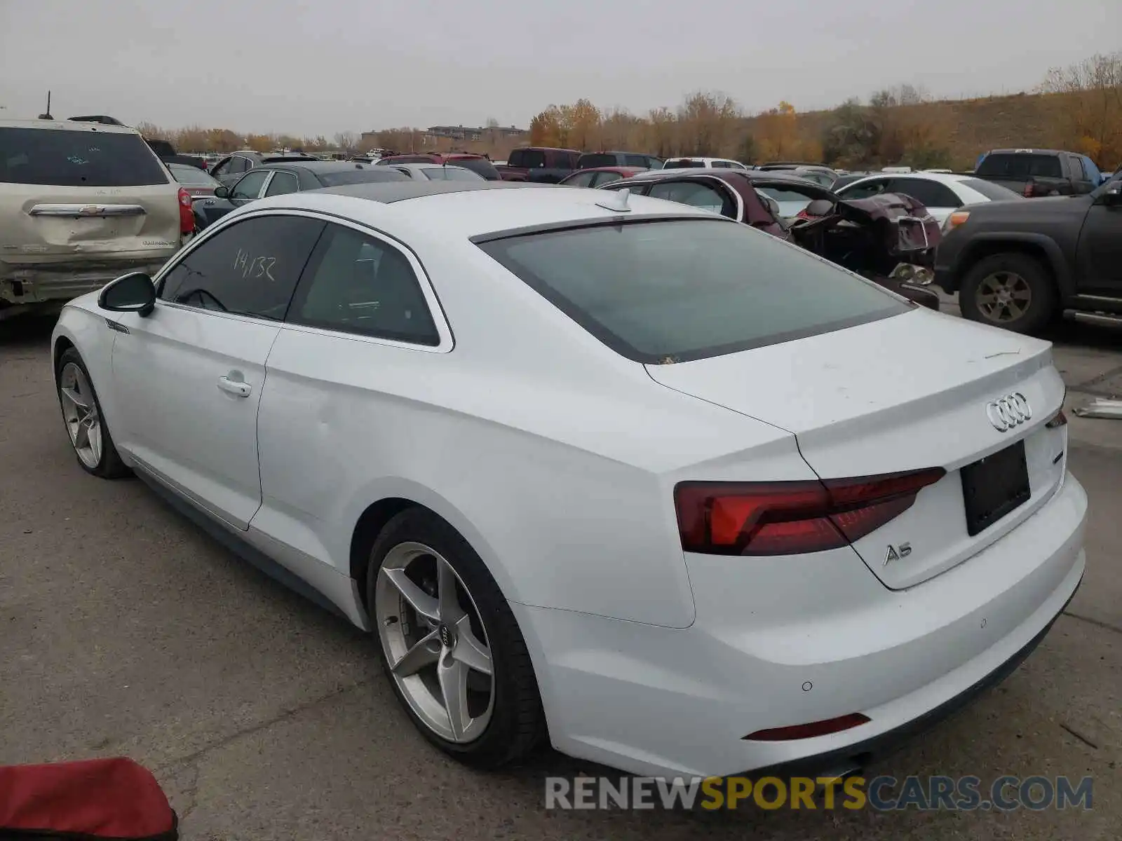 3 Photograph of a damaged car WAUTNAF56KA010789 AUDI A5 2019