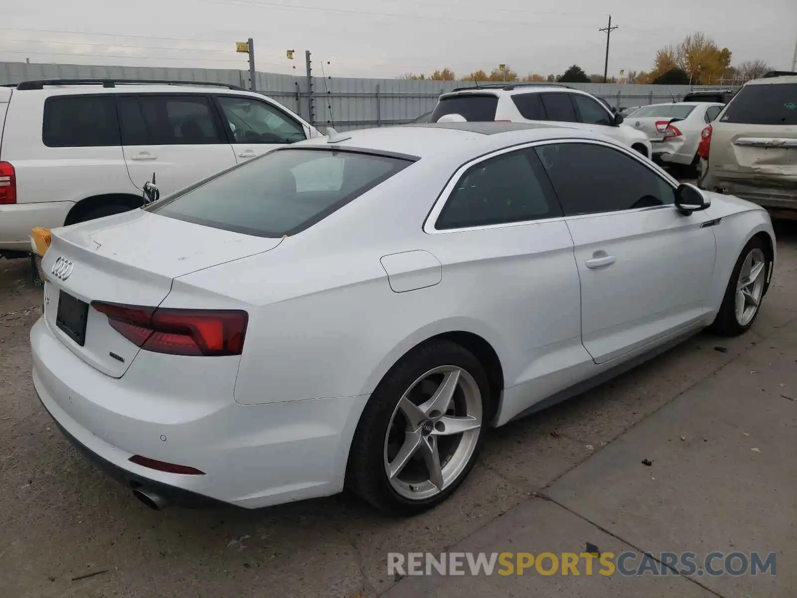 4 Photograph of a damaged car WAUTNAF56KA010789 AUDI A5 2019