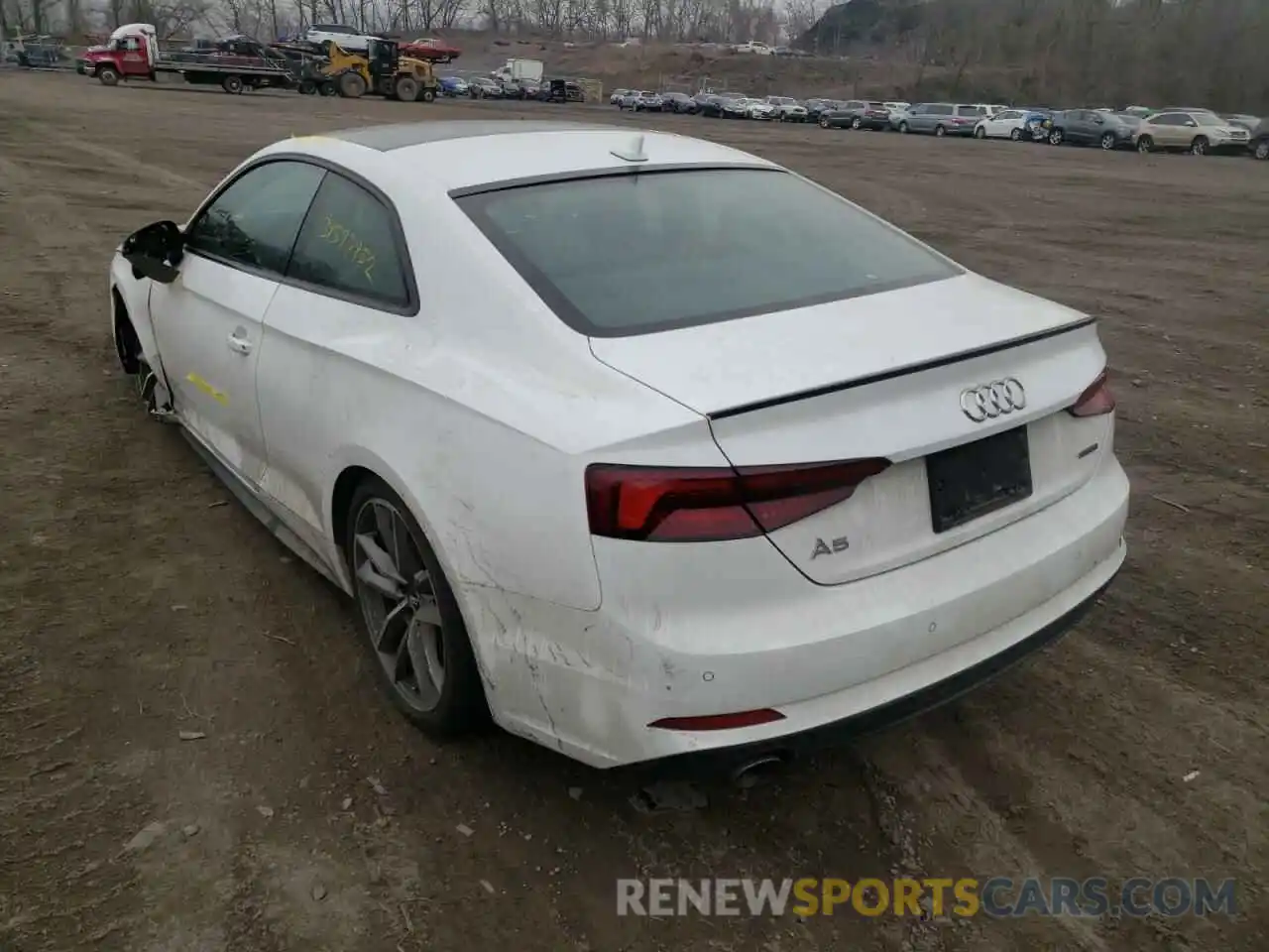 3 Photograph of a damaged car WAUTNAF57KA050217 AUDI A5 2019