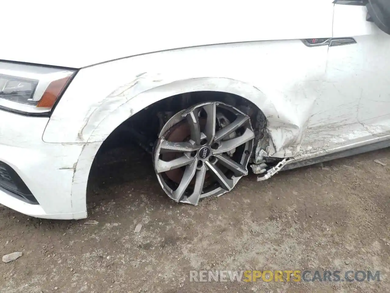 9 Photograph of a damaged car WAUTNAF57KA050217 AUDI A5 2019