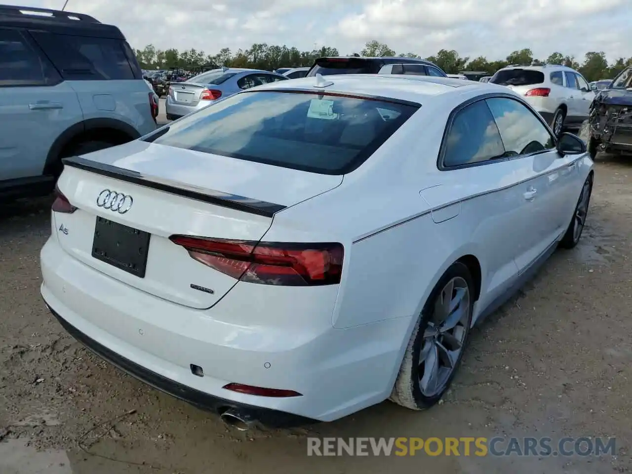 4 Photograph of a damaged car WAUTNAF59KA012245 AUDI A5 2019