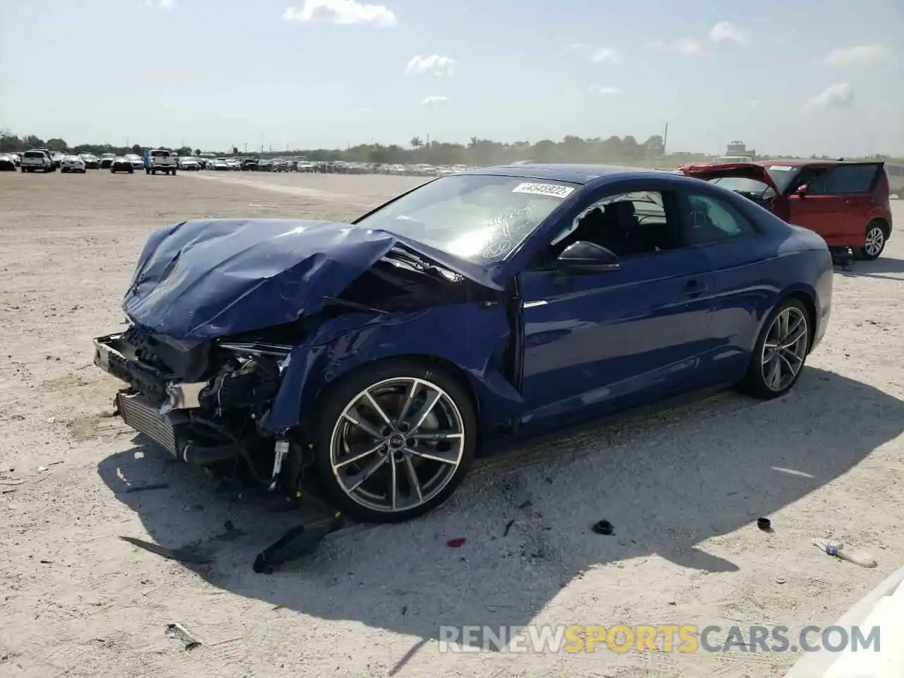 2 Photograph of a damaged car WAUTNAF59KA018238 AUDI A5 2019