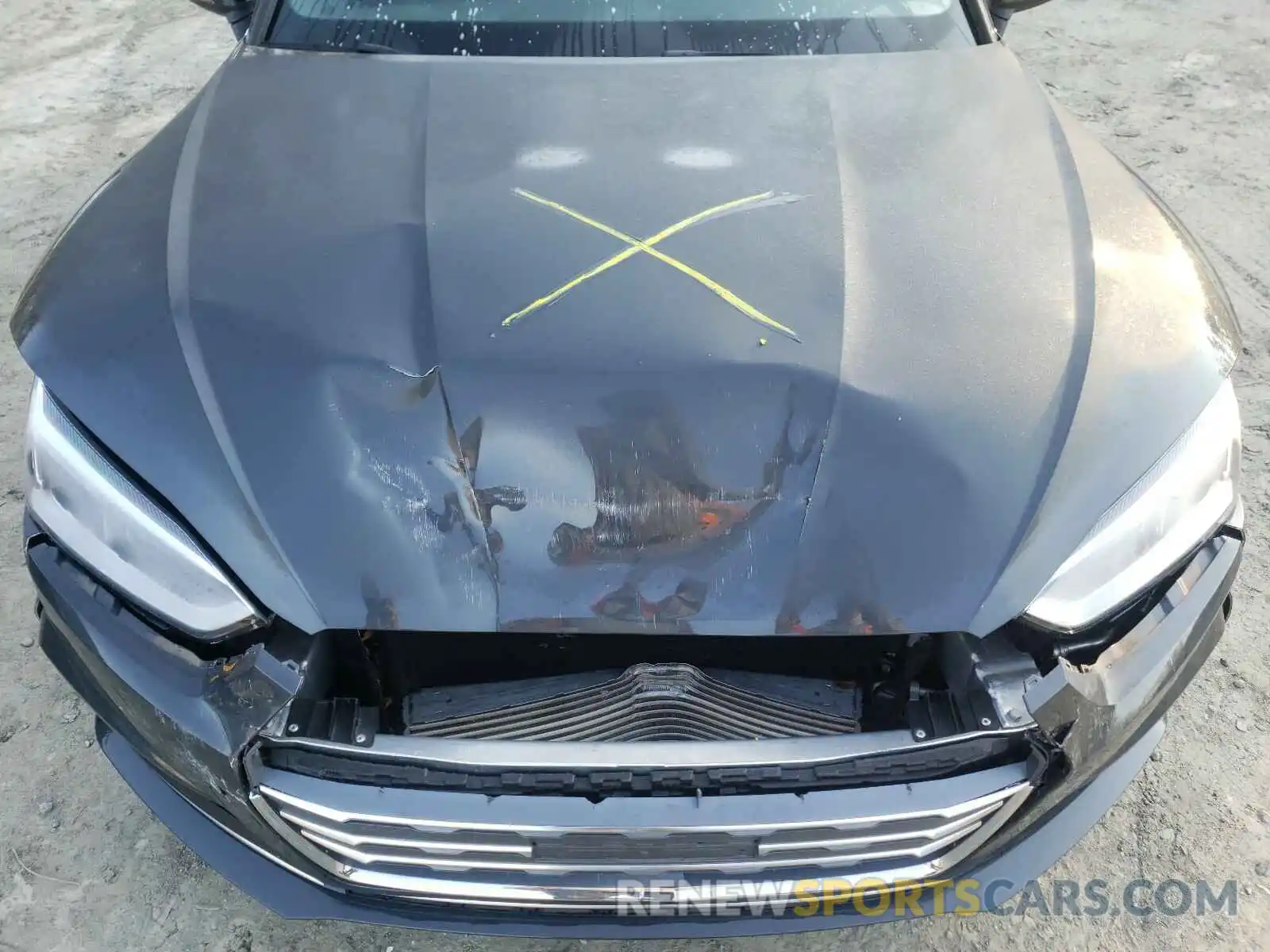 7 Photograph of a damaged car WAUTNAF59KA062577 AUDI A5 2019