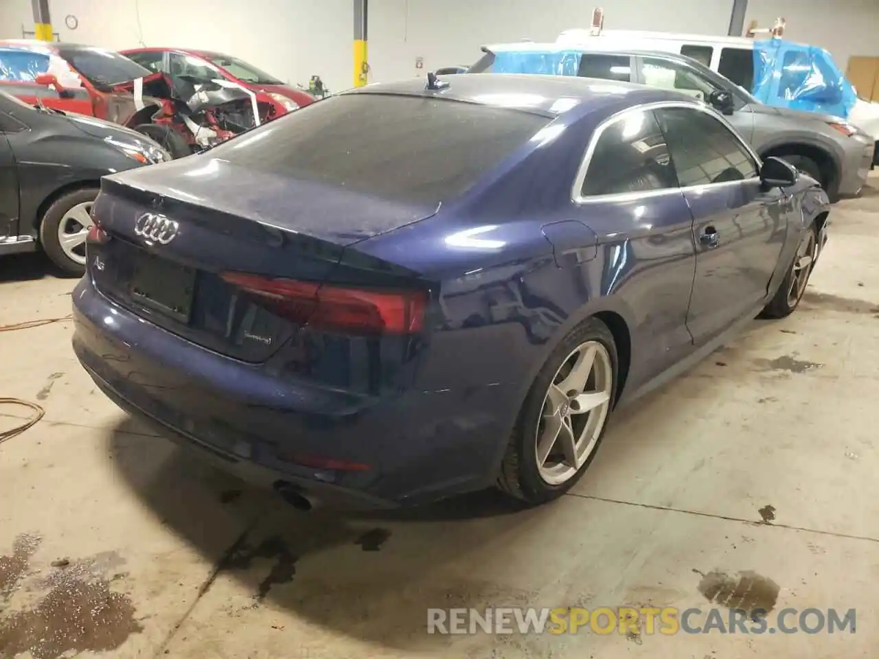 4 Photograph of a damaged car WAUTNAF5XKA032388 AUDI A5 2019