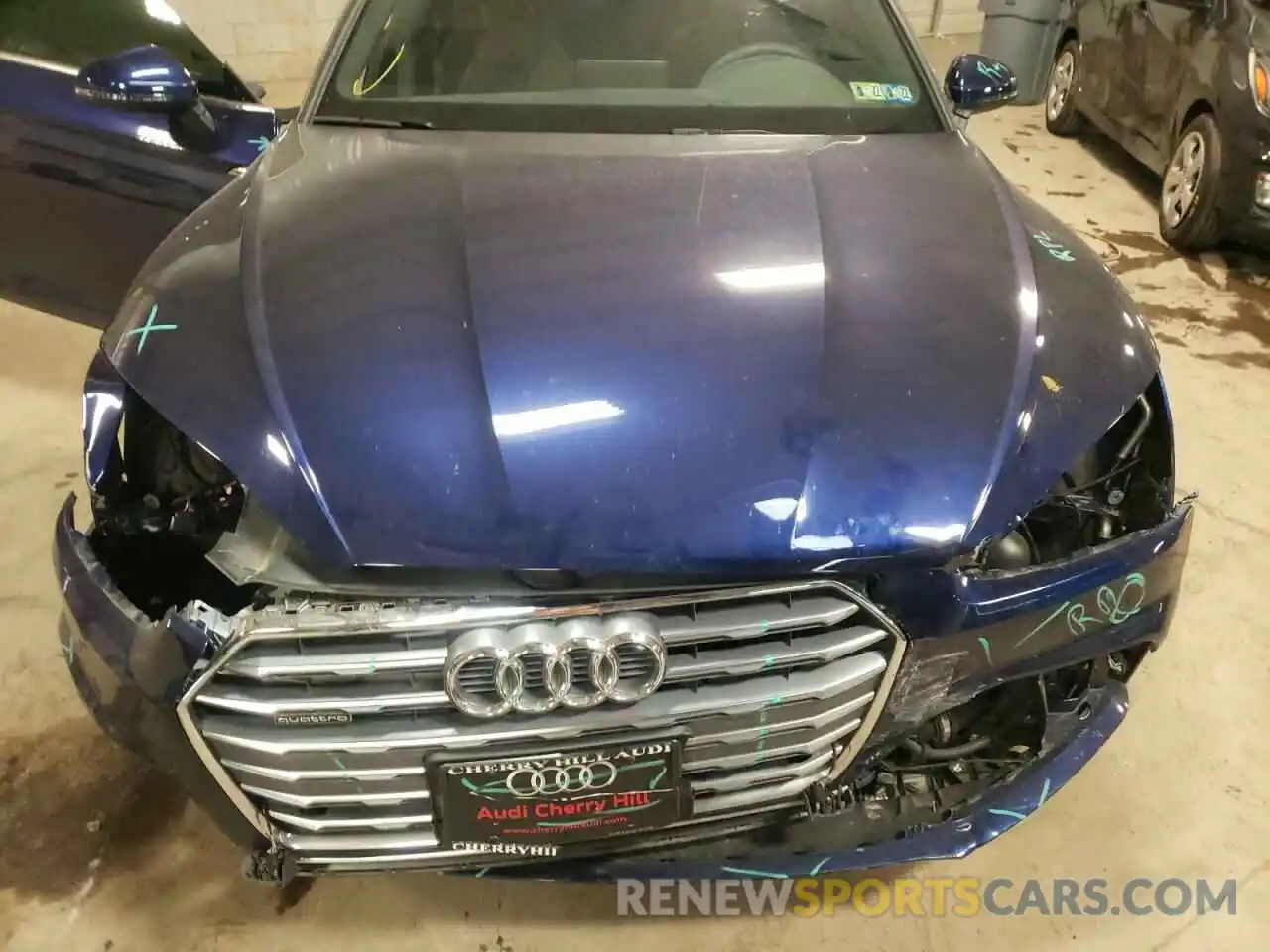 7 Photograph of a damaged car WAUTNAF5XKA032388 AUDI A5 2019