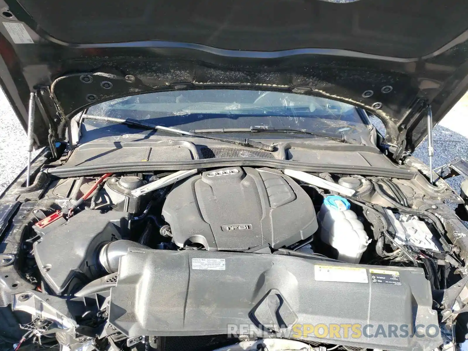7 Фотография поврежденного автомобиля WAUUNAF55KA011114 AUDI A5 2019