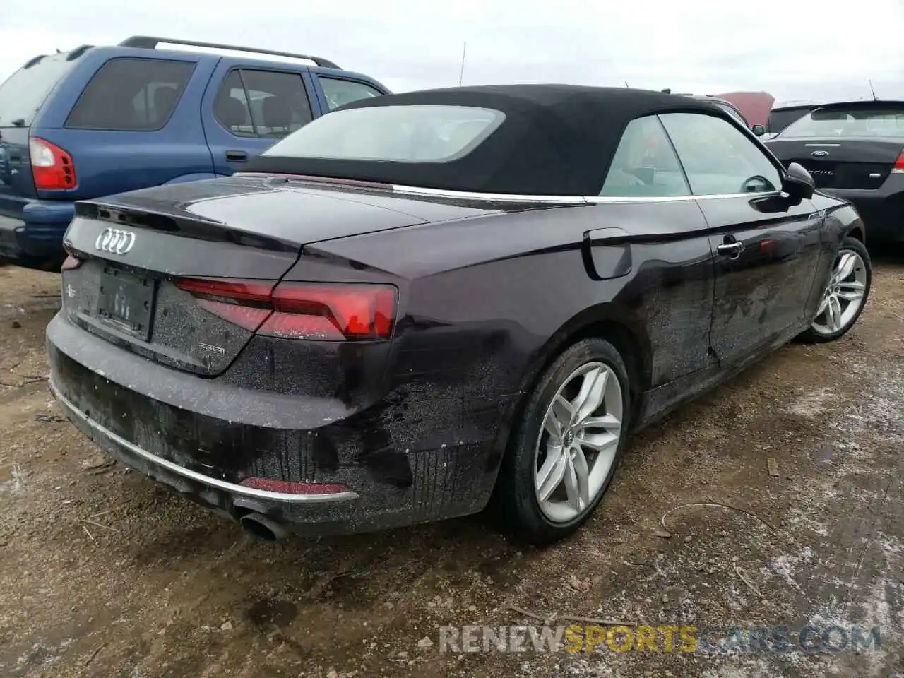 4 Фотография поврежденного автомобиля WAUYNGF50KN007694 AUDI A5 2019