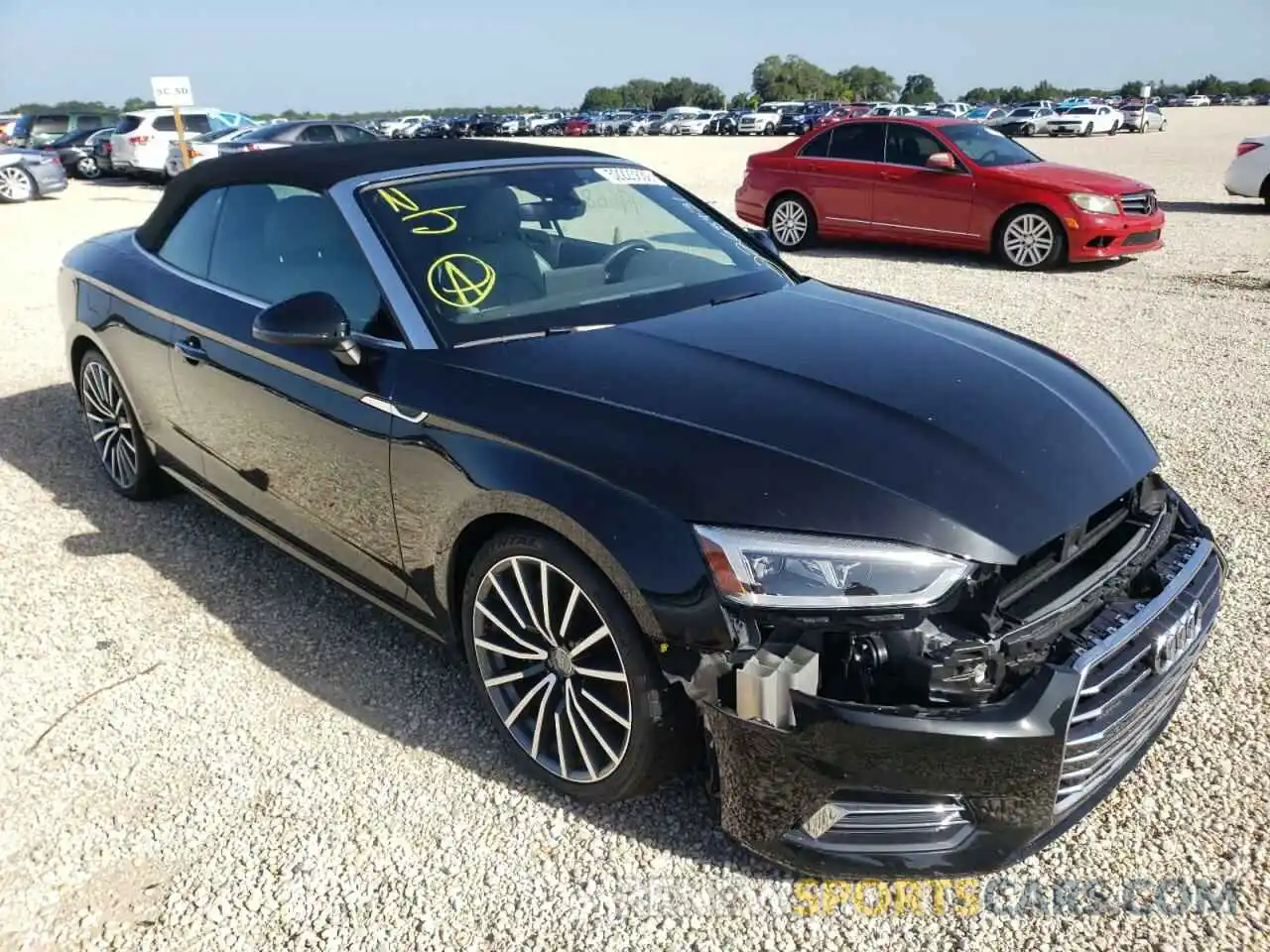 1 Photograph of a damaged car WAUYNGF50KN009073 AUDI A5 2019