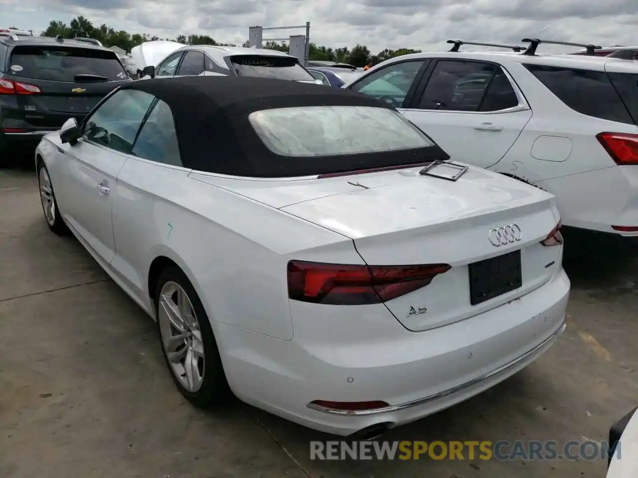 3 Photograph of a damaged car WAUYNGF50KN009364 AUDI A5 2019