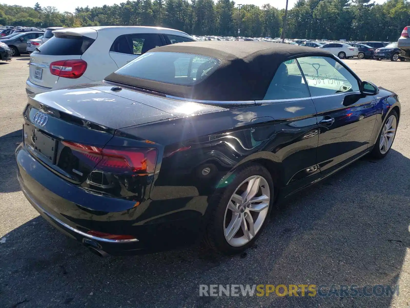 4 Photograph of a damaged car WAUYNGF51KN000589 AUDI A5 2019