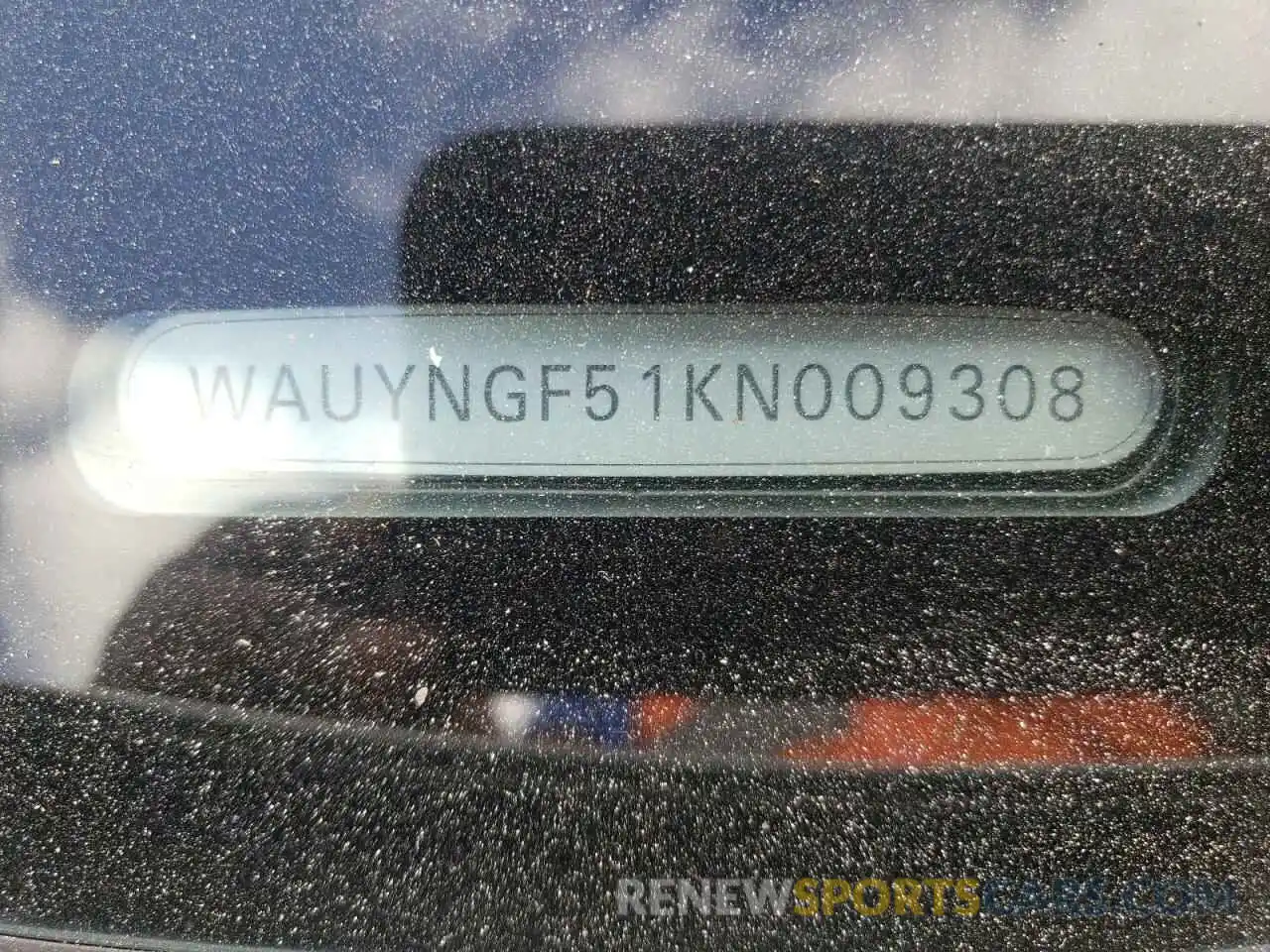 10 Фотография поврежденного автомобиля WAUYNGF51KN009308 AUDI A5 2019