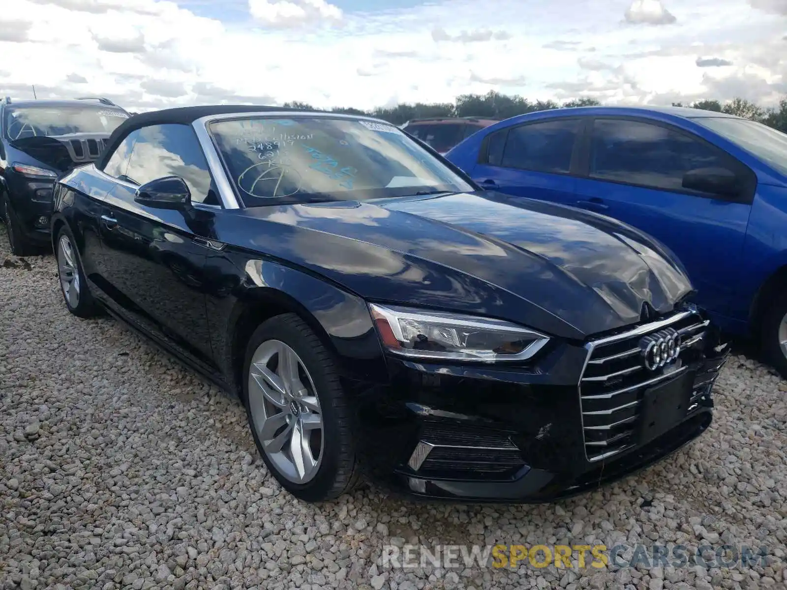 1 Фотография поврежденного автомобиля WAUYNGF53KN008340 AUDI A5 2019