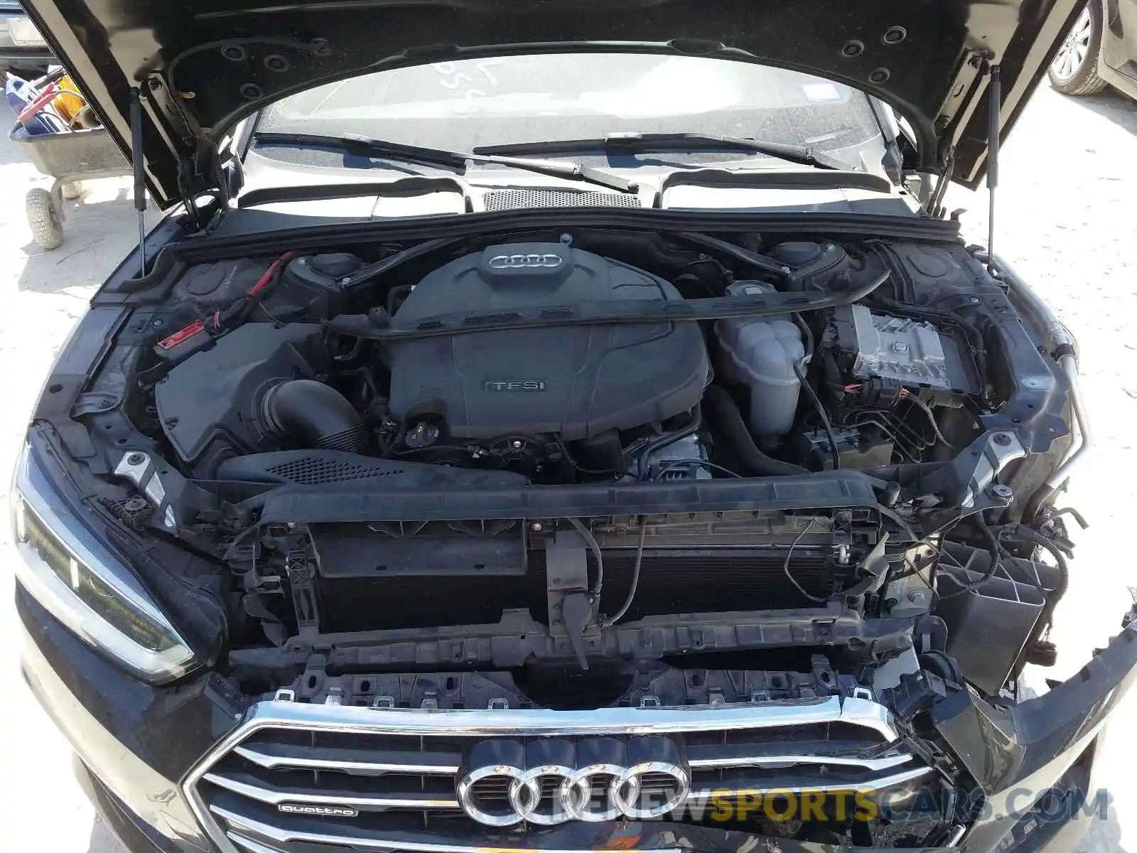 7 Photograph of a damaged car WAUYNGF53KN008340 AUDI A5 2019