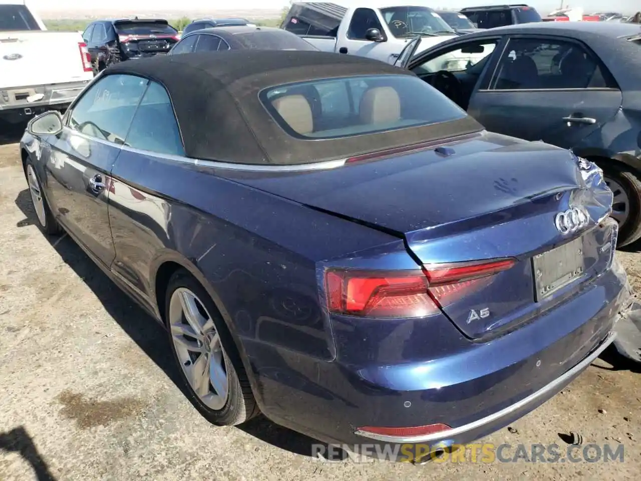 3 Photograph of a damaged car WAUYNGF55KN001003 AUDI A5 2019