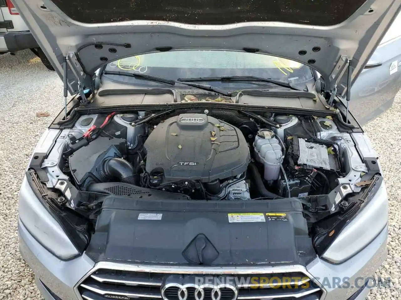 7 Фотография поврежденного автомобиля WAUYNGF55KN011398 AUDI A5 2019