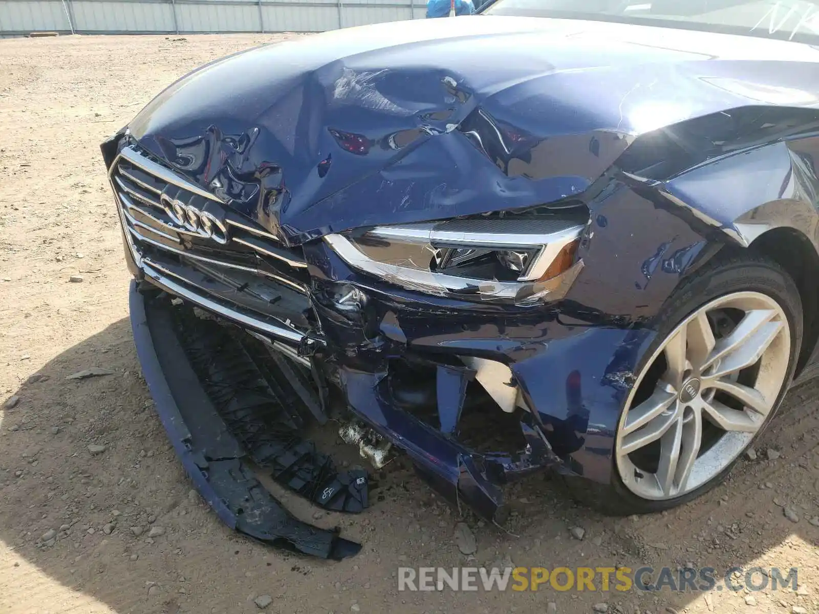 9 Photograph of a damaged car WAUYNGF58KN001318 AUDI A5 2019