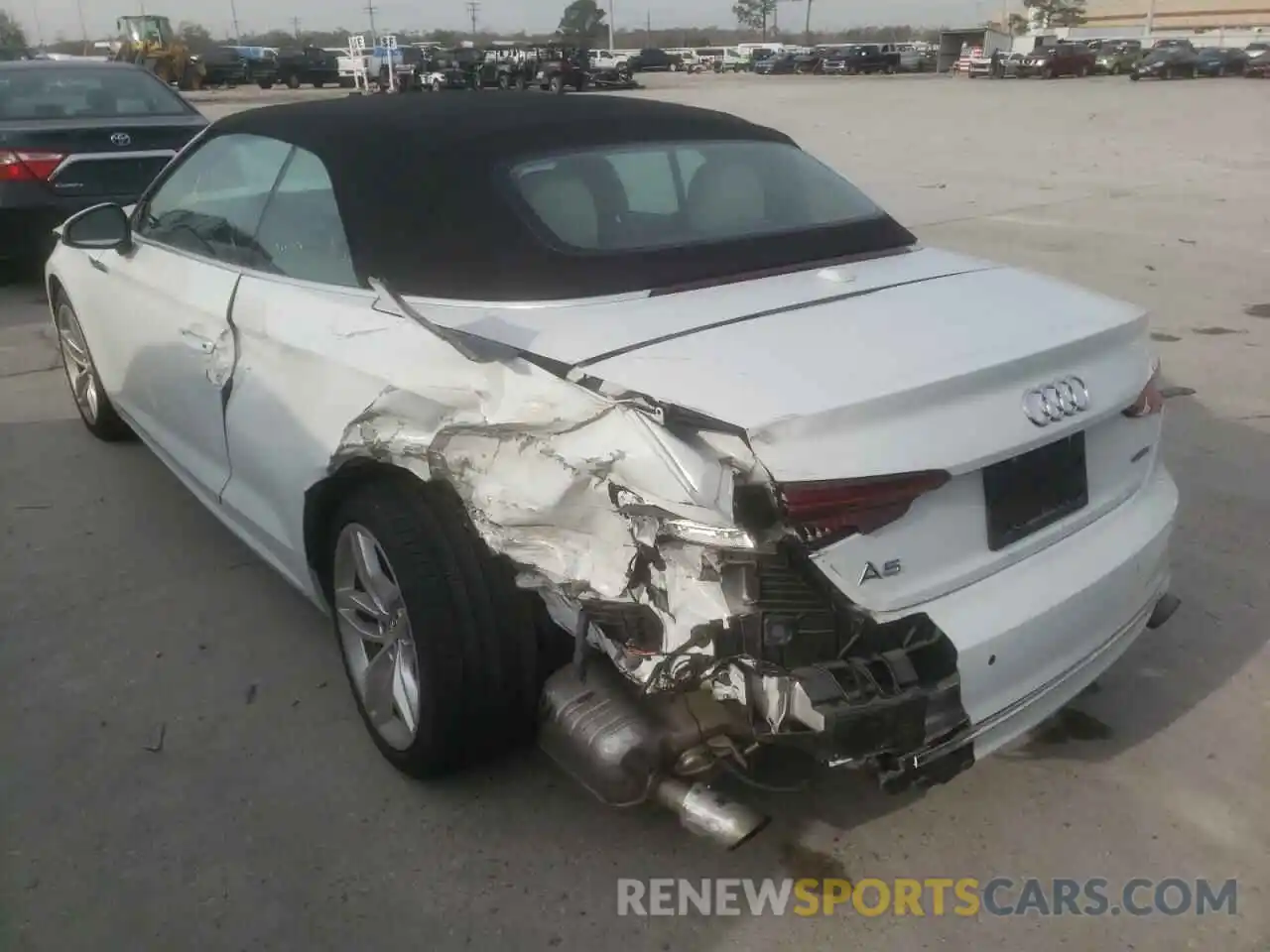 3 Photograph of a damaged car WAUYNGF58KN001450 AUDI A5 2019