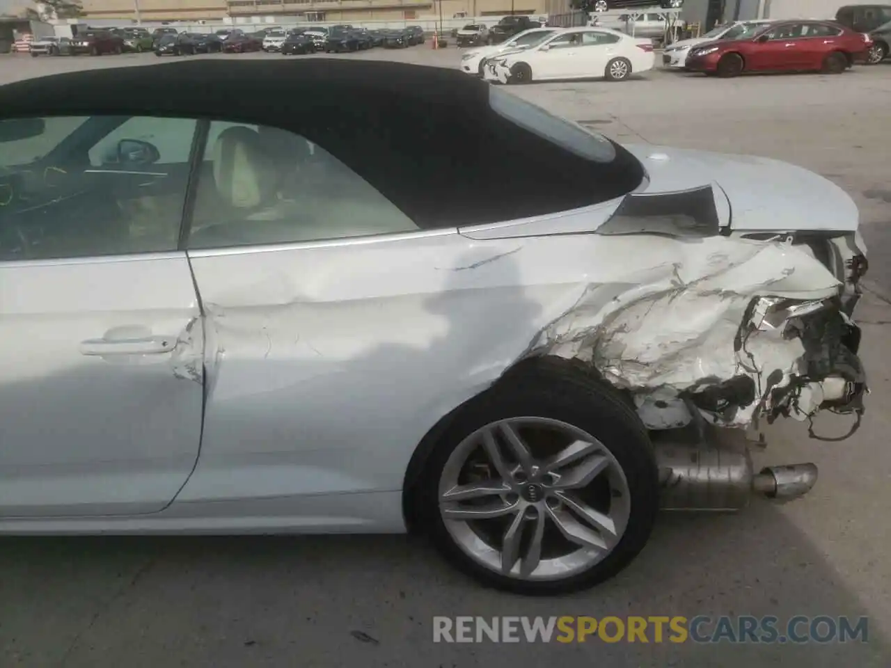 9 Photograph of a damaged car WAUYNGF58KN001450 AUDI A5 2019