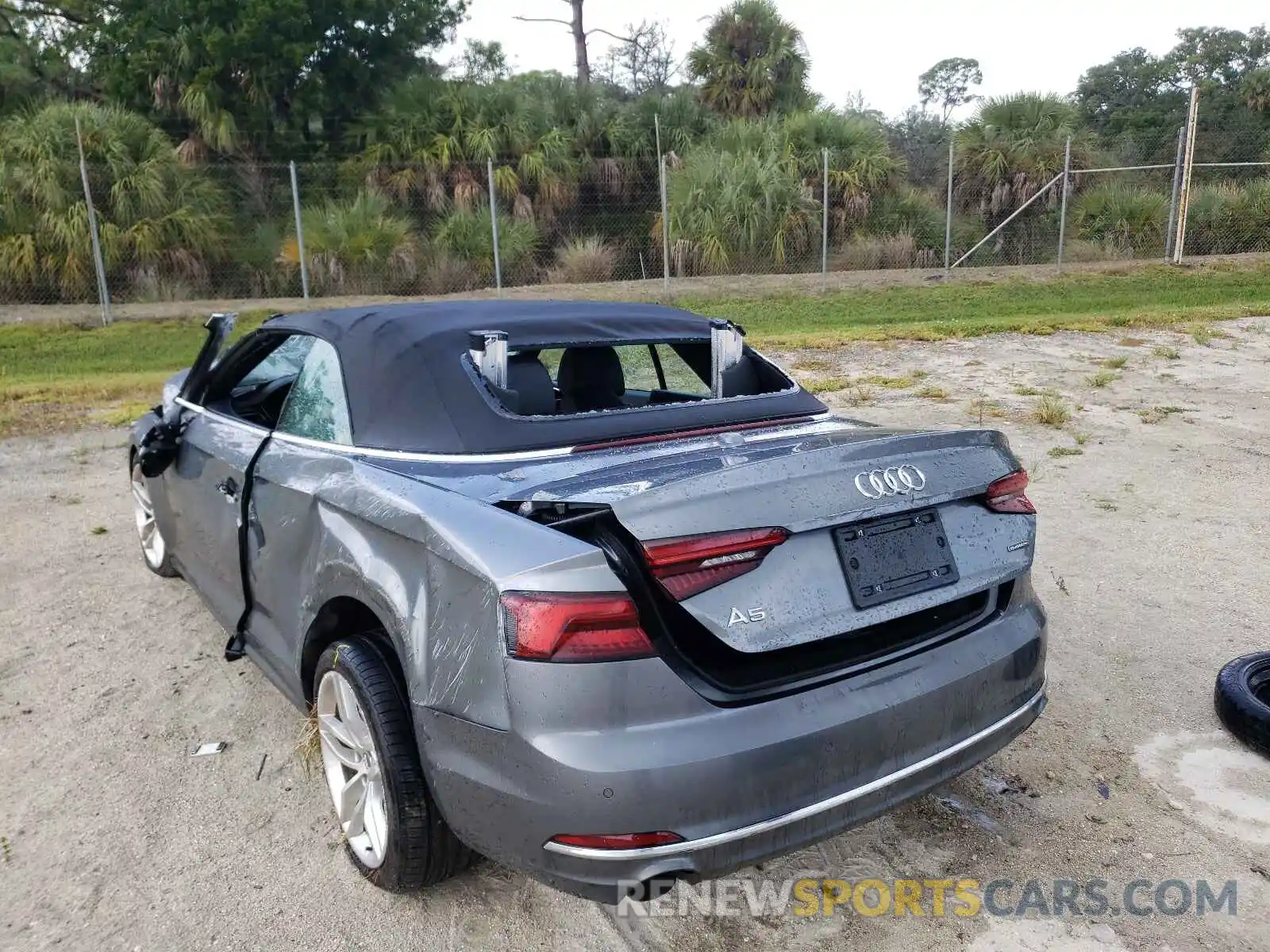 3 Photograph of a damaged car WAUYNGF59KN001067 AUDI A5 2019