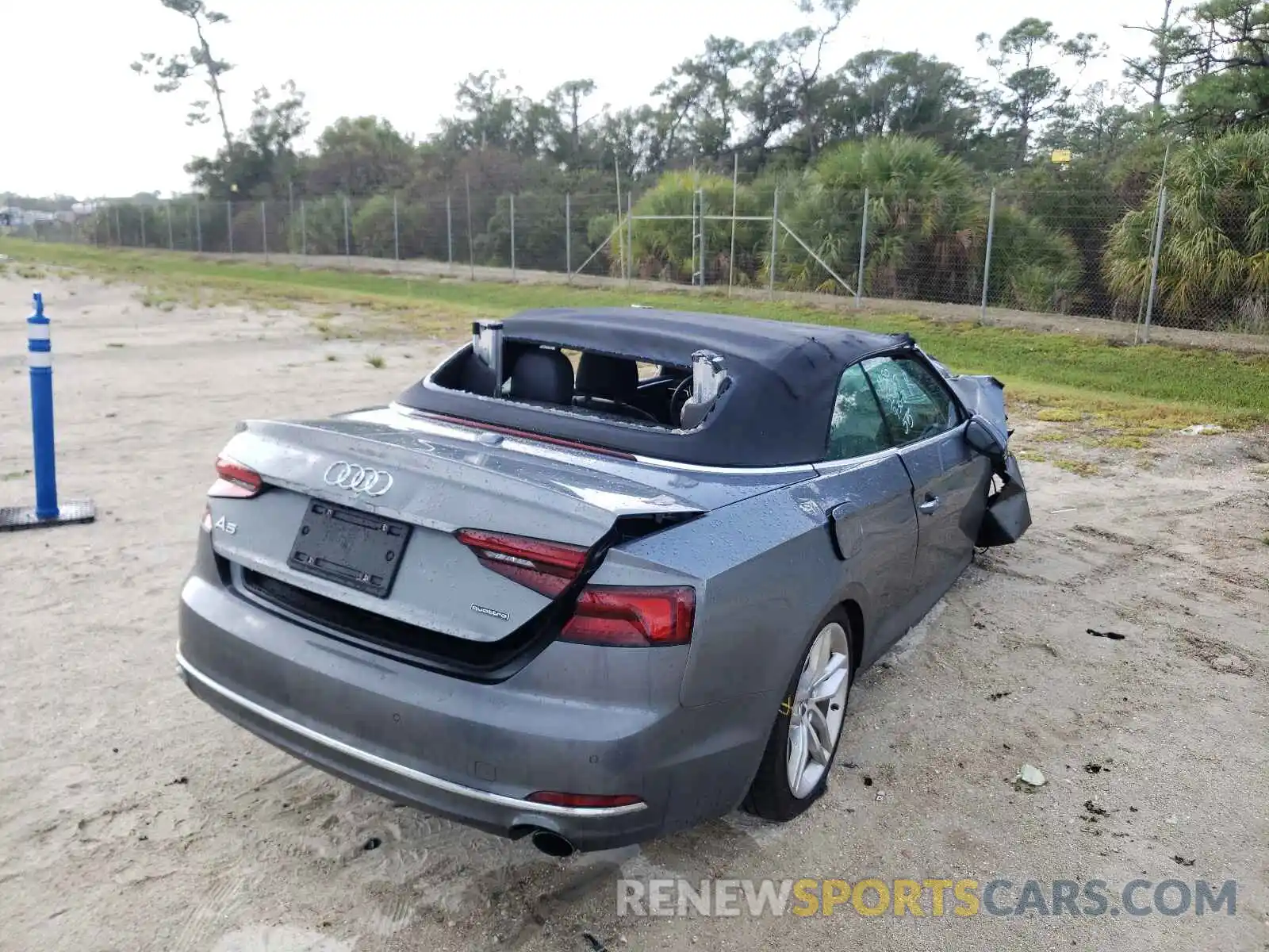 4 Photograph of a damaged car WAUYNGF59KN001067 AUDI A5 2019