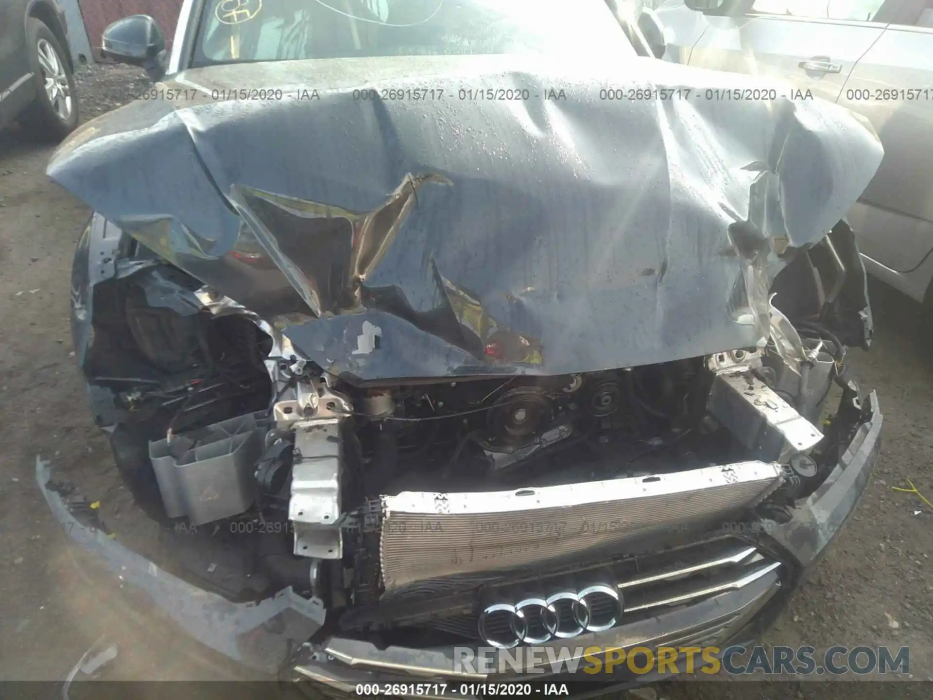 6 Photograph of a damaged car WAUYNGF5XKN000610 AUDI A5 2019