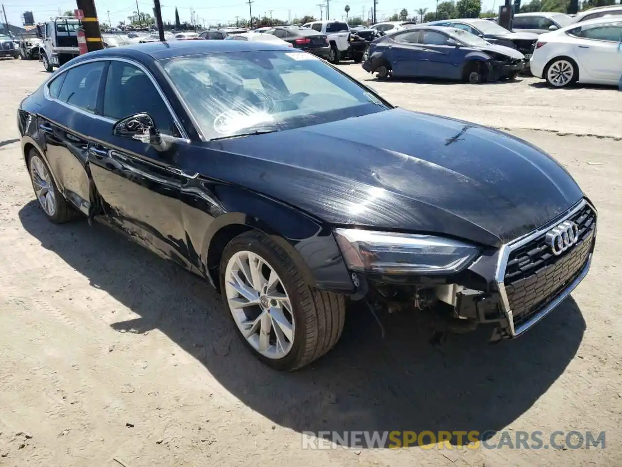 1 Photograph of a damaged car WAUANCF50LA004720 AUDI A5 2020