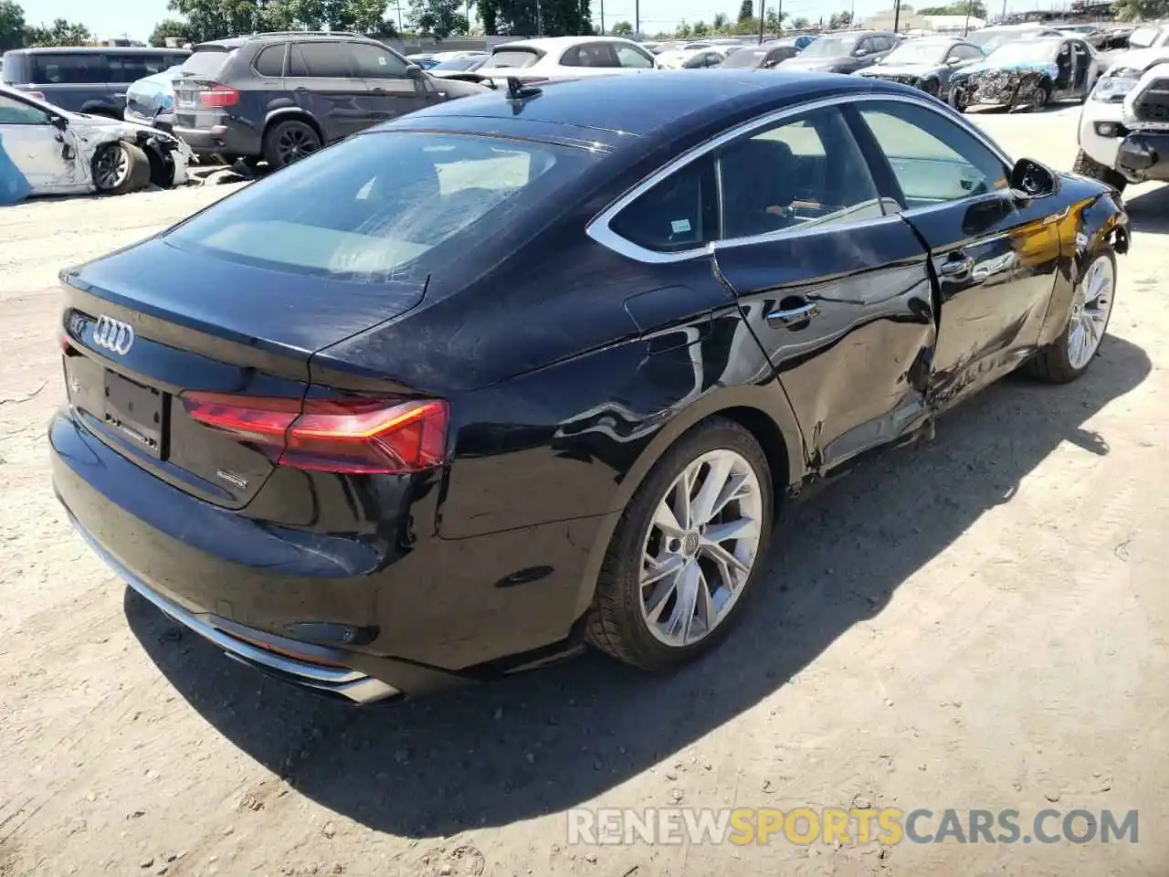 4 Photograph of a damaged car WAUANCF50LA004720 AUDI A5 2020