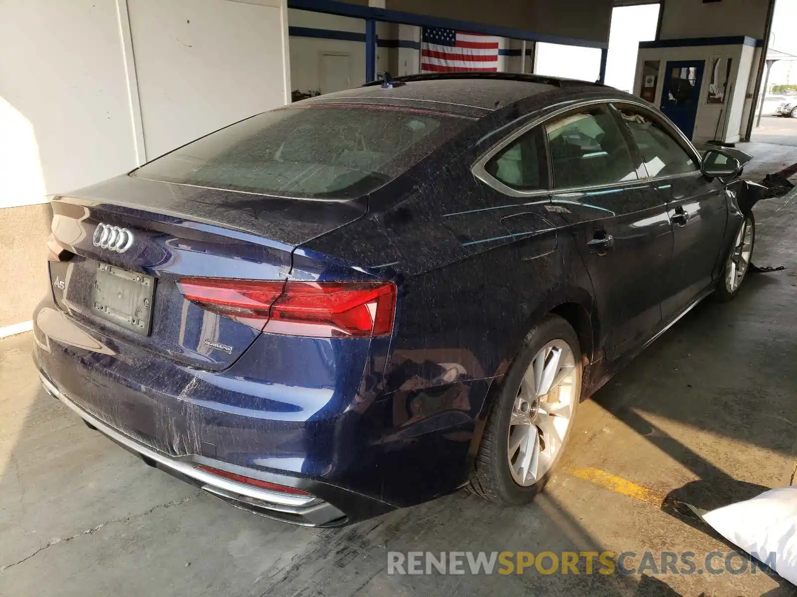 4 Photograph of a damaged car WAUANCF50LA005897 AUDI A5 2020