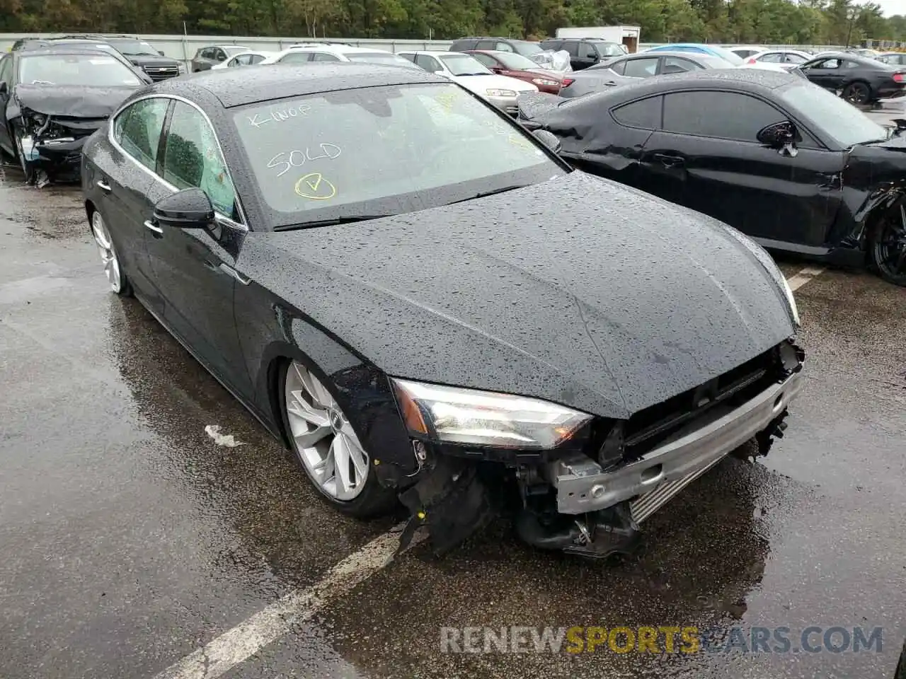 1 Photograph of a damaged car WAUANCF50LA007438 AUDI A5 2020