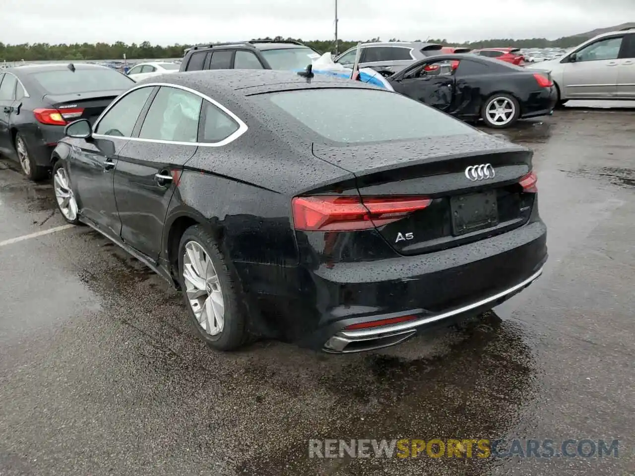 3 Photograph of a damaged car WAUANCF50LA007438 AUDI A5 2020