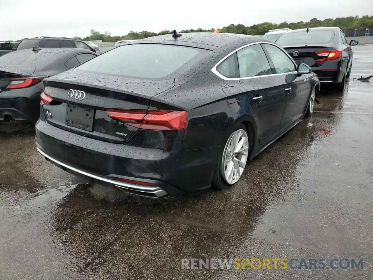 4 Photograph of a damaged car WAUANCF50LA007438 AUDI A5 2020